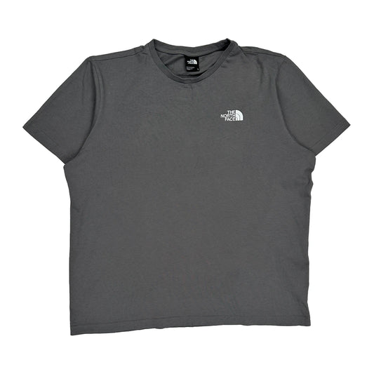 The North Face Graphic T-Shirt - XL Grey Cotton