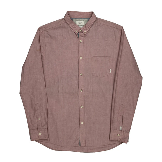 Vintage Quiksilver Shirt - Large Red Cotton