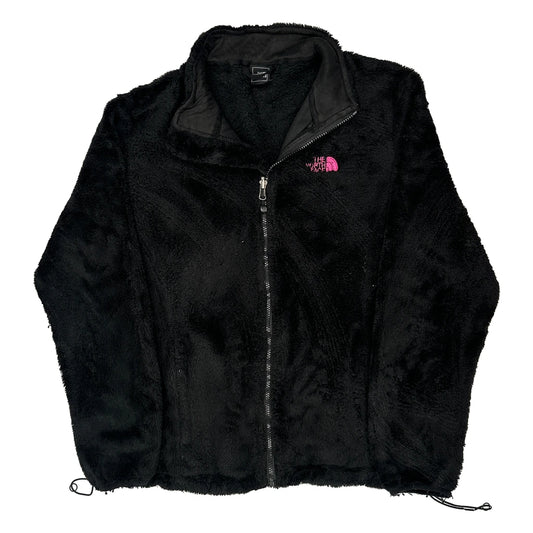 The North Face Fleece Jacket - Large Black Polyester