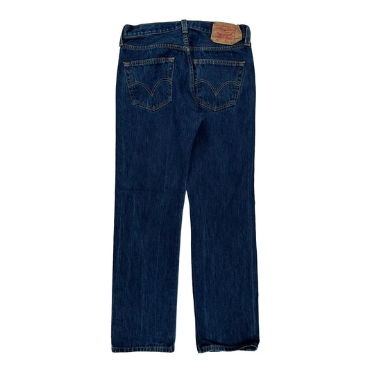 501 Levis Jeans - 32W 30L Blue Cotton