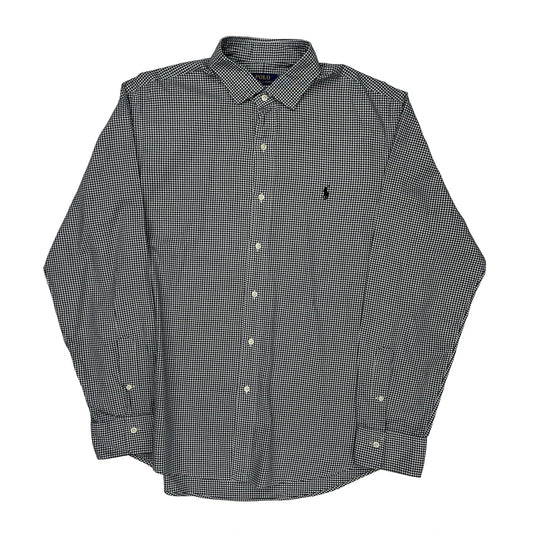 Polo By Ralph Lauren Shirt - XL Black & White Cotton