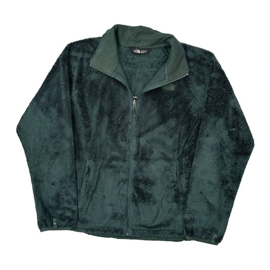 Vintage The North Face Fleece Jacket - XL Green Polyester
