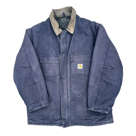 Carhartt Nvy Jacket - XL Blue Cotton