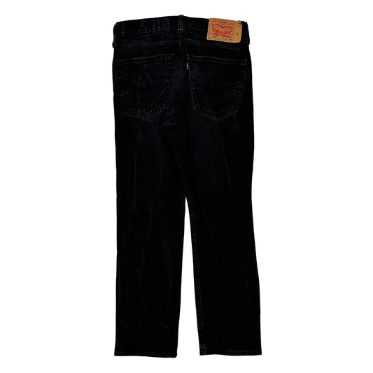 501 Levis Jeans - 31W 30L Black Cotton