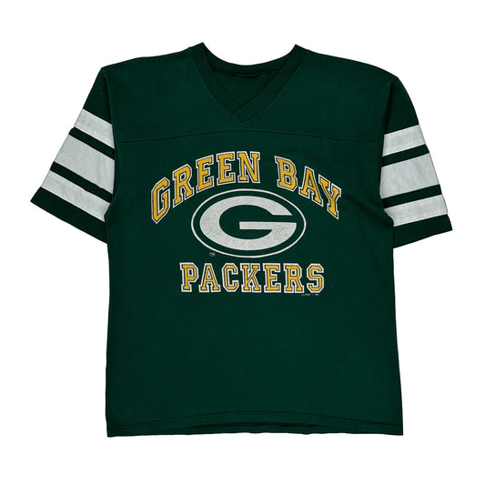 Vintage Green Bay Packers Nfl T-Shirt - Medium Green Cotton
