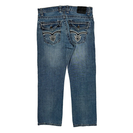 Vintage Hip Hop Twoce Jeans - 36W 29L Blue Cotton