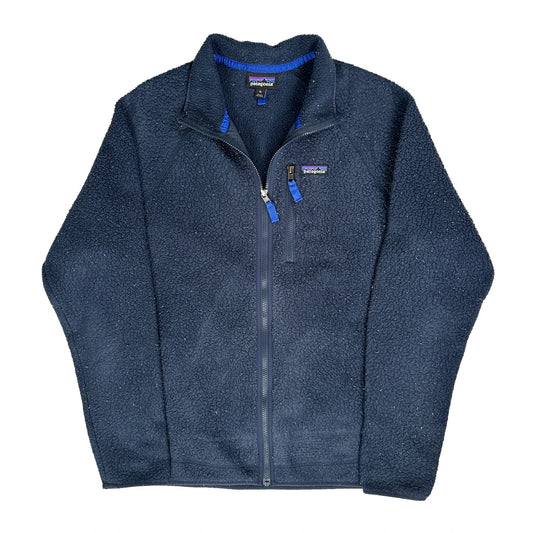 Patagonia Fleece Jacket - XL Navy Polyester