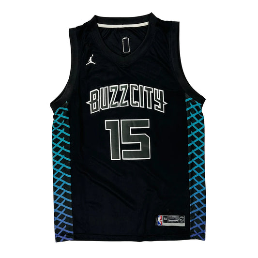 Buzz City Jordan Nba Jersey - 2XL Black Polyester