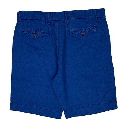Tommy Hilfiger Chino Shorts - 36W 10L Blue Cotton