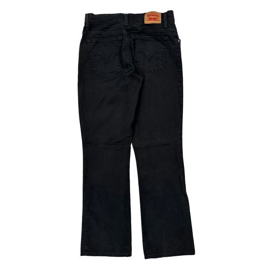 Vintage 550 Levis Boot Cut Jeans - 30W UK 10 Black Cotton