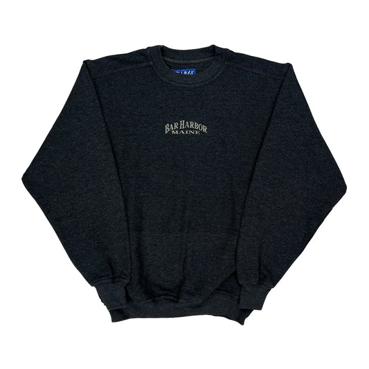 Russell Athletic Sweatshirt - Medium Grey Cotton Blend