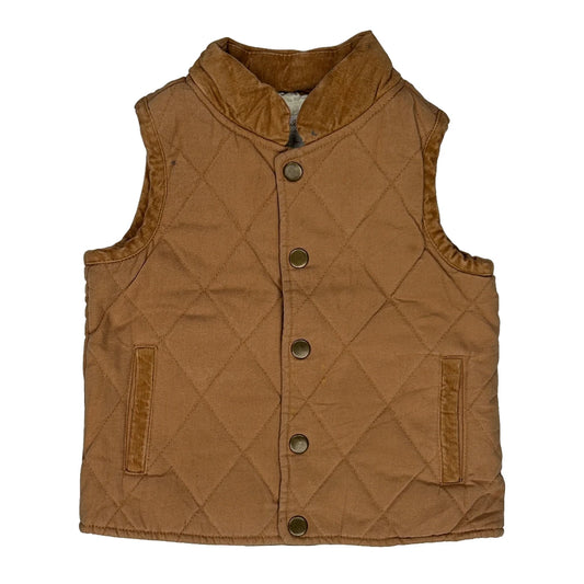 Age 1-2 Yrs Tommy Bahama Gilet - XS Brown Cotton