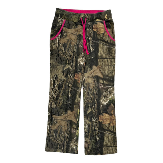 Mossy Oak Camo Joggers - Small Green Cotton