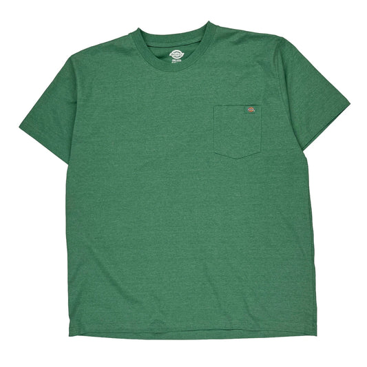 Dickies T-Shirt - 2XL Green Cotton Blend