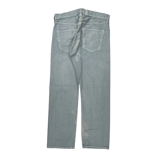 501 Levis Jeans - 34W 31L Light Wash Cotton