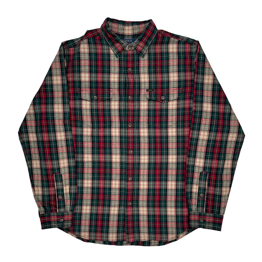 Polo By Ralph Lauren Checked Shirt - 2XL Multicoloured Cotton