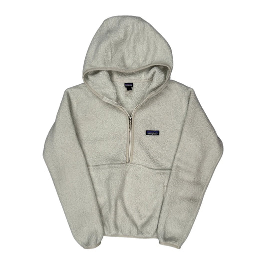 Vintage Patagonia Fleece - Small Cream Polyester