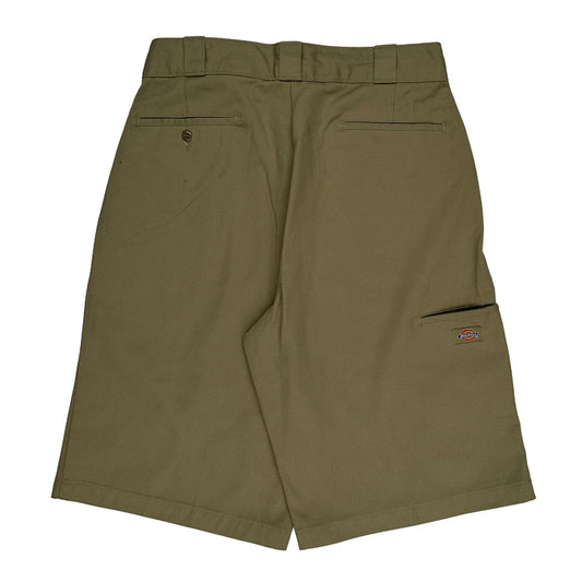 Dickies Baggy Chino Shorts - 32W 11L Khaki Cotton