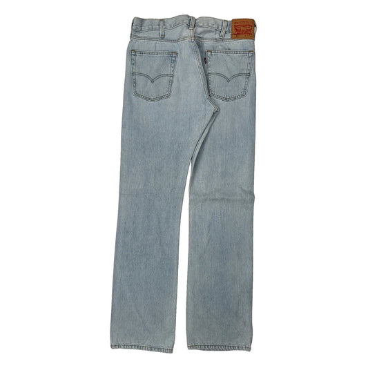 Vintage 517 Levis Boot Cut Jeans - 32W 36L Light Wash Cotton