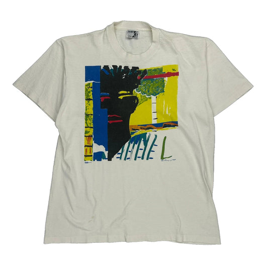 Tim Shirts Single Stitch T-Shirt - XL White Cotton