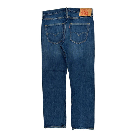 501 Levis Jeans - 34W 29L Blue Cotton