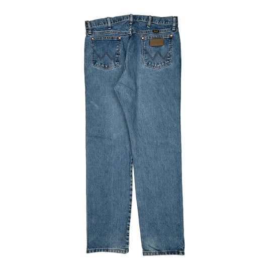 Wrangler Jeans - 34W 34L Blue Cotton