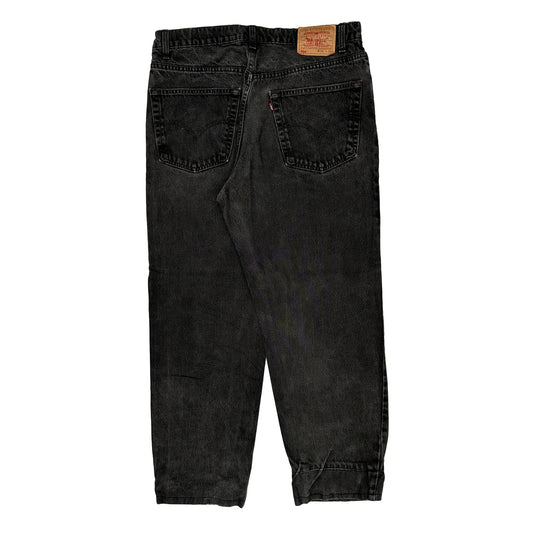 Vintage Made In Canada Levis 550 Jeans - 36W 31L Black Cotton