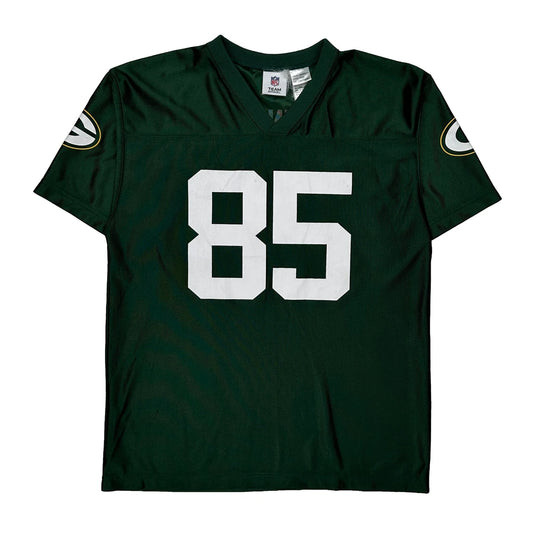 Vintage Age 18-20 N.F.L. Team Apparel Green Bay Packers Jersey - XL Green Polyester