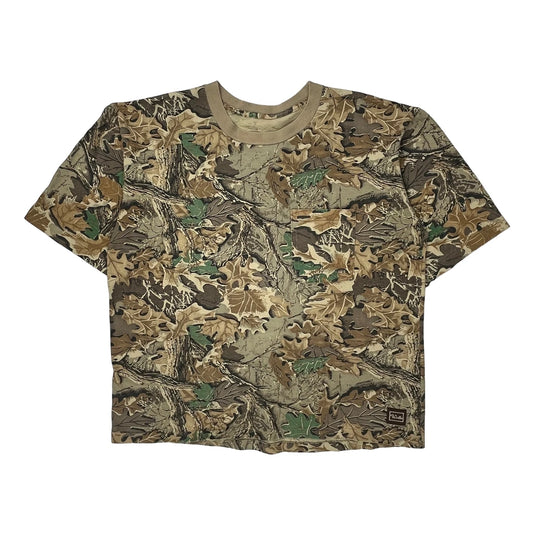 Mossy Oak T-Shirt - XL Camo Cotton
