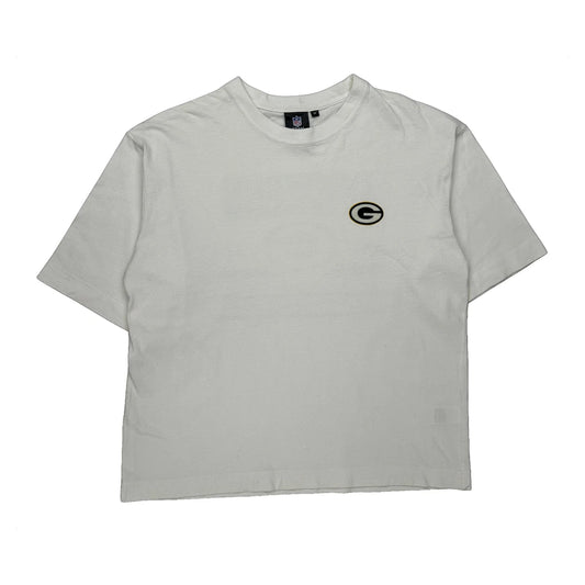 Vintage Green Bay Packers Nfl T-Shirt - Medium White Cotton