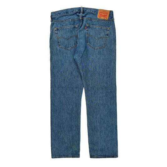 501 Levis Jeans - 34W 32L Blue Cotton
