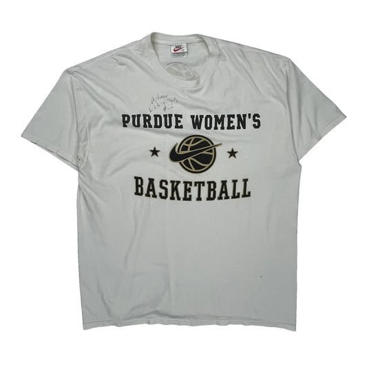 Purdue Women'S Basketball Nike College T-Shirt - XL White Cotton
