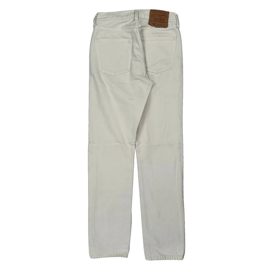 Levis Jeans - 30W 29L White Cotton