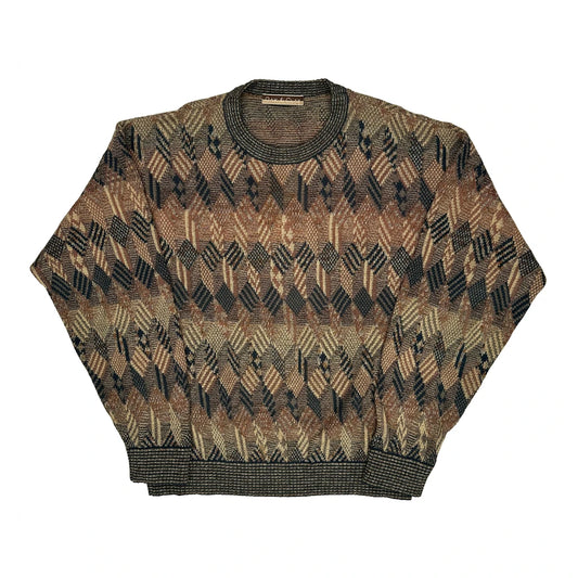 Oak & Clay Jumper - 2XL Brown Acrylic