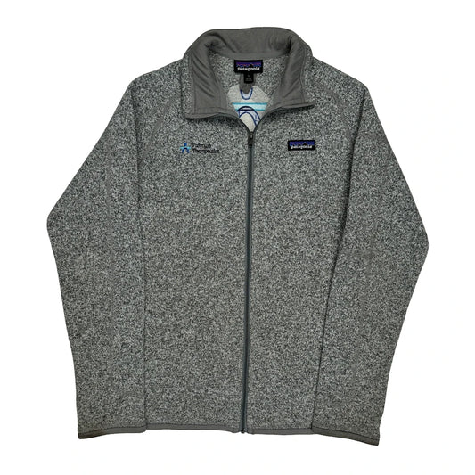 Patagonia Fleece Jacket - Large Grey Polyester
