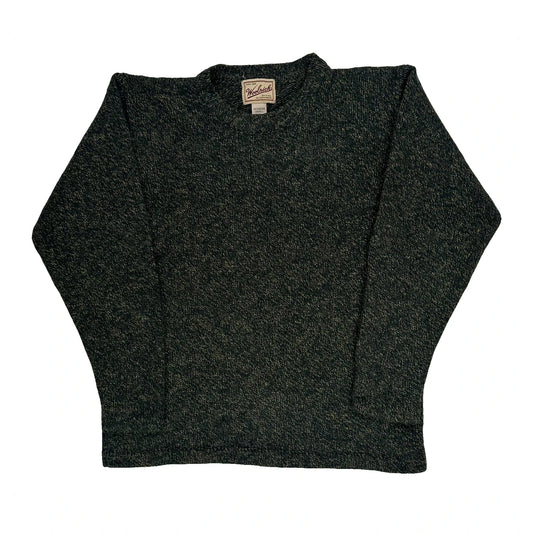 Vintage Woolrich Jumper - Small Green Wool