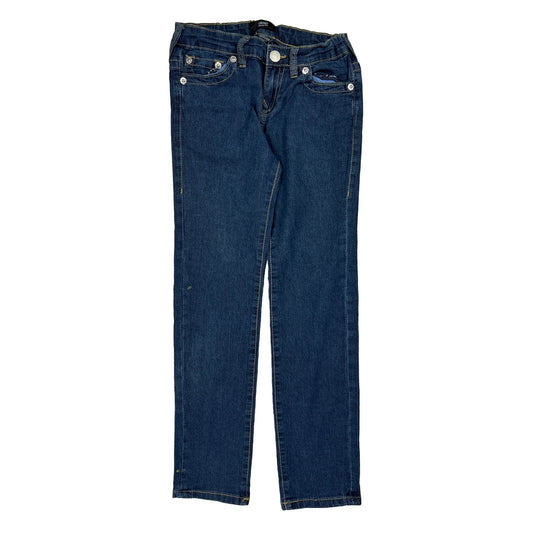Age 12 True Religion Slim Jeans - Medium Blue Denim