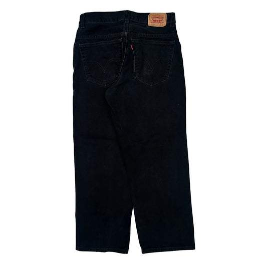 550 Levis Jeans - 30W 27L Black Cotton