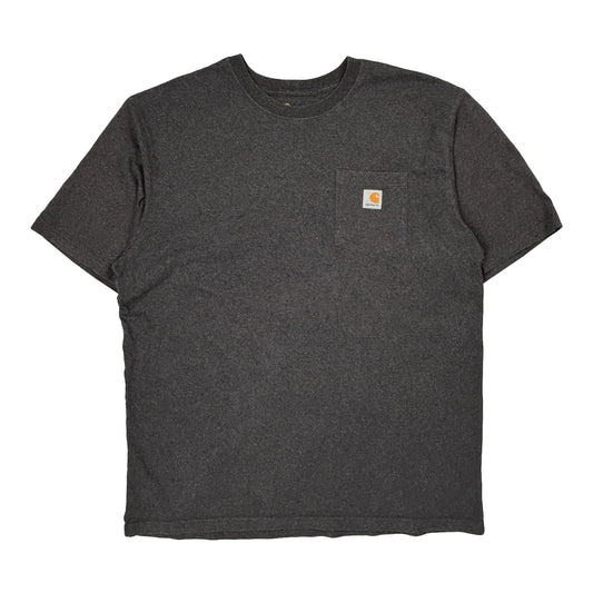 Carhartt Tall T-Shirt - XL Grey Cotton