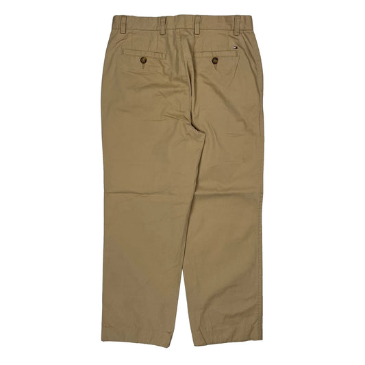 Tommy Hilfiger Chinos - 33W 28L Beige Cotton