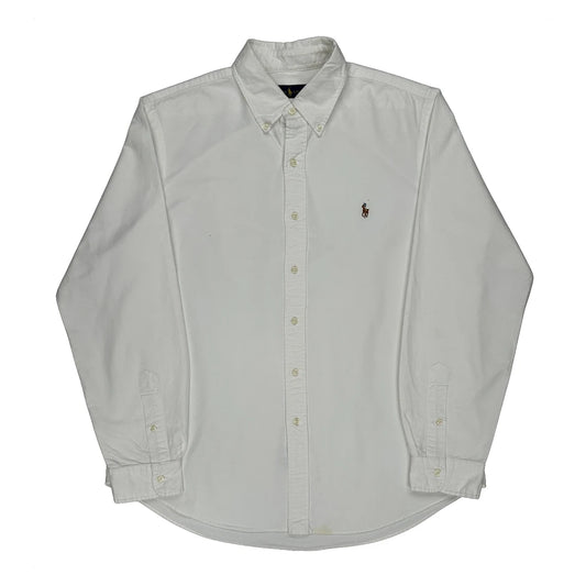Ralph Lauren Shirt - Large White Cotton