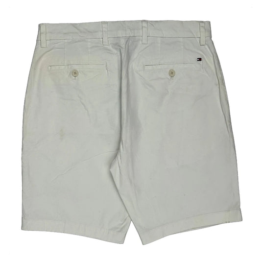 Tommy Hilfiger Chino Shorts - 32W 9L White Cotton