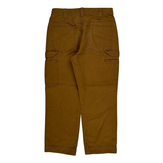 Vintage Amazon Cargo Trousers - 30W 28L Brown Cotton