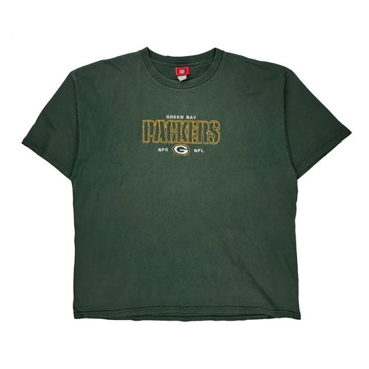 Green Bay Packers Nfl T-Shirt - 2XL Green Cotton