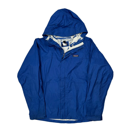 Patagonia Windbreaker - XL Blue Nylon