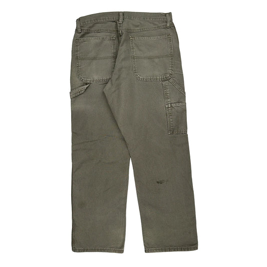 Vintage Unbranded Carpenter Trousers - 31W 30L Grey Cotton
