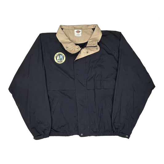 Vintage City Of Los Angeles Dickies Jacket - XL Black Nylon