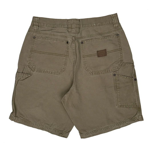 Columbia Cargo Shorts - 32W 9L Khaki Cotton