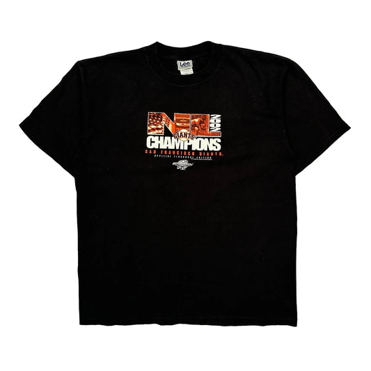 San Francisco Giants Lee Sport Mlb T-Shirt - XL Black Cotton