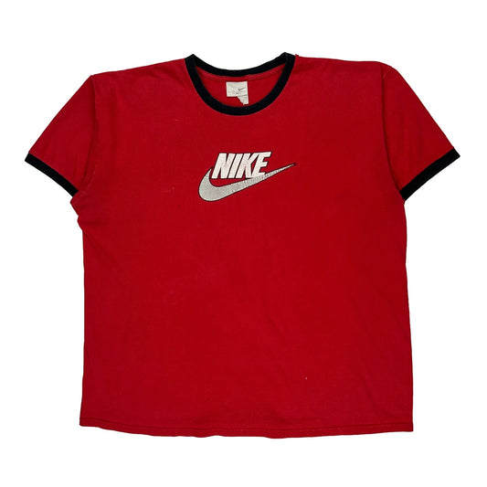 Nike T-Shirt - XL Red Cotton